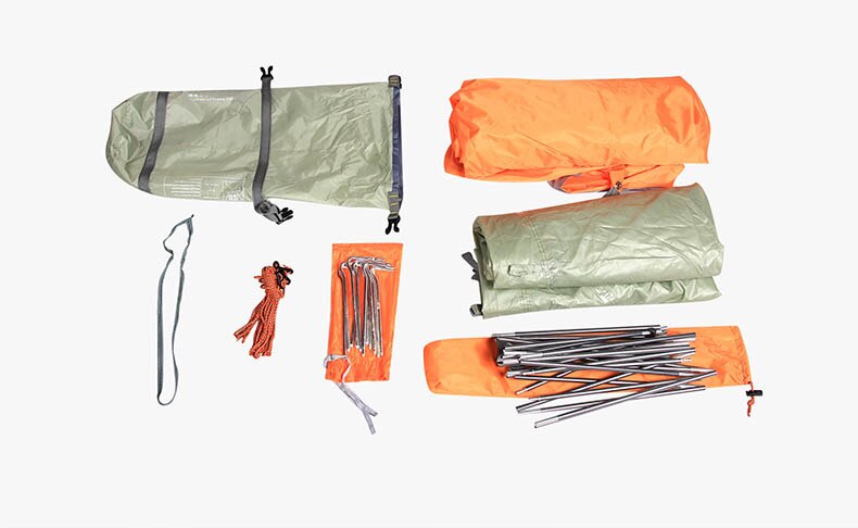 Cheap Goat Tents FLYTOP Ultralight 2 Person Outdoor Tent Waterproof Double Layer Aluminum Rod Tourist Camping Hiking Tent For Outdoor Recreation Tents 
